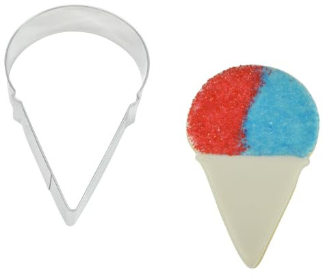 R&M Ausstechform Schneekegel, 9,5 cm, Edelstahl