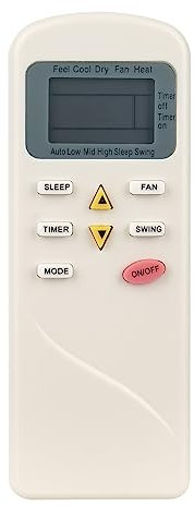 VINABTY Neu 9000BTU Universal AC Fernbedienung Ersatz für TCL Royal Air Conditioner A/C 9000BTU KTTCL001 Remote Controller