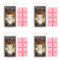 Woodbridge Duftwachs für Duftlampe | 4er Set Fairy Dust | Duftwachs Rose | 8 Wax Melts für Duftlampe | Raumduft für Aromatherapie | 8h Brenndauer je Melt (68g)