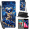 PHINIENLAND Premium PU Leather Flip Wallet Case for iPhone SE 2022 & 2020, iPhone 7 & 8 - Rose