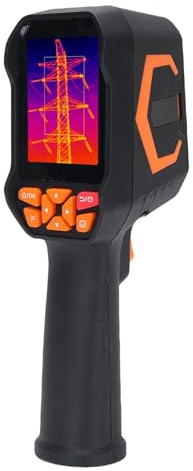 ASHATA Tragbare Wärmebildkamera, Auflösung 120 X 90, Wärmebildkamera, -20 ℃ Bis 550 ℃, Eingebaute 8 GB, 2,8 Zoll Bildschirm, für den Bau von Elektrizitätsmaschinen
