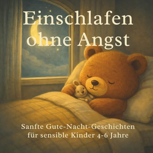 Einschlafen ohne Angst: Sanfte Gute-Nacht-Geschichten für sensible Kinder 4-6 Jahre