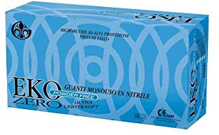 Gima 25416 Guanti Nitrile, Leggeri, Medi, Confezione da 100