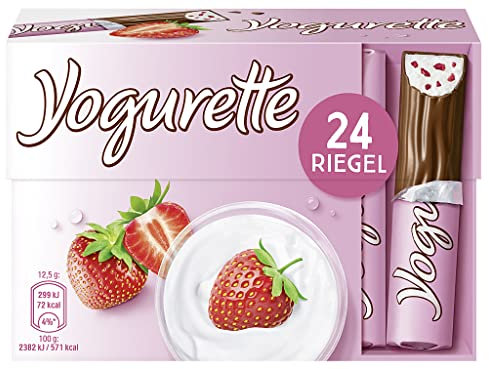 Ferrero Yogurette Erdbeere, 24 Riegel, 300g