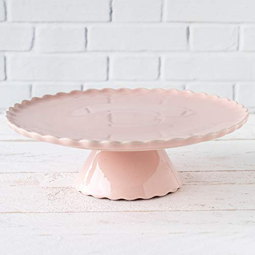 Home of Cake Tortenplatte Sweet Flower Medium in Rosa, Ø 28 cm