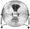 OZAVO Standventilator, Windmaschine ⌀50 cm mit 3 Laufgeschwindigkeiten, Bodenventilator Power, Tischventilator Metall, Luftkühler, verstellbare Neigungswinkel, 100 W