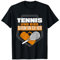 Tennis und Bier lustig Tennisspieler T-Shirt