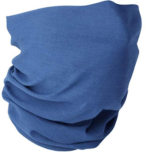 CampTeck U7209 Breathable Multi-Purpose Seamless Bandana Gaiter Tube Snood Scarf Neck for Motorcycling, Hiking, Riding, Cycling, Outdoor Use -Blue