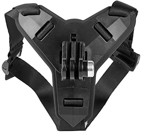 Motorcycle Helmet Chin Mount for GoPro, Full Face Helmet Jaw Mount Holder Strap with Extension Swivel Arm Kits Compatible with Hero 9 8 7 5 OSMO Action Action Camera Accessories