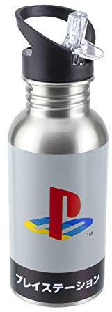 PlayStation Paladone Heritage Bouteille d'eau en acier inoxydable Multicolore 500 ml
