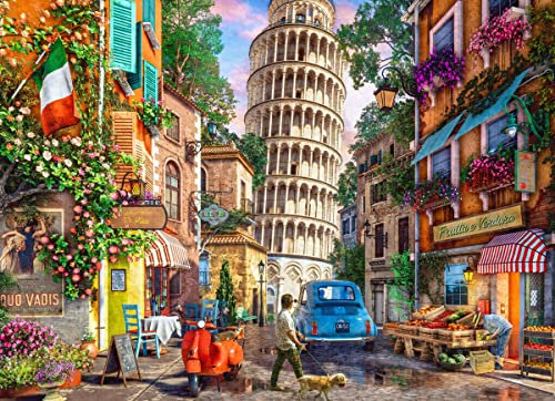 Vermont Christmas Company Streets of Pisa - Puzzle 1000 Teile