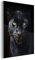 MuchoWow Glasbild Glasfoto Wandbild Bilder Deko 90x120 cm Panther - Schwarz - Gelb