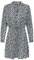 ONLY Damen Onlcory L/S V-Neck Tunic WVN Noos, Black/AOP:Aura Flower, XXS