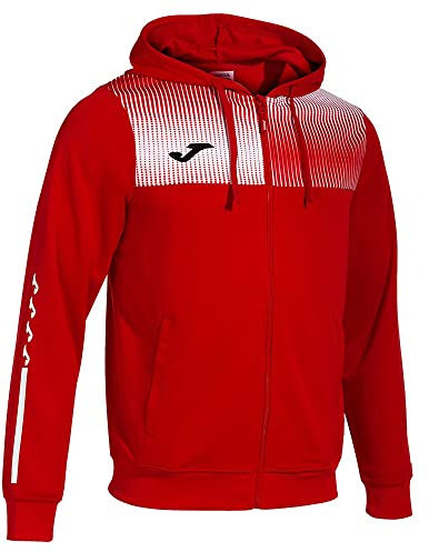 Joma Jacke mit kapuze mann Eco Supernova rot weiss