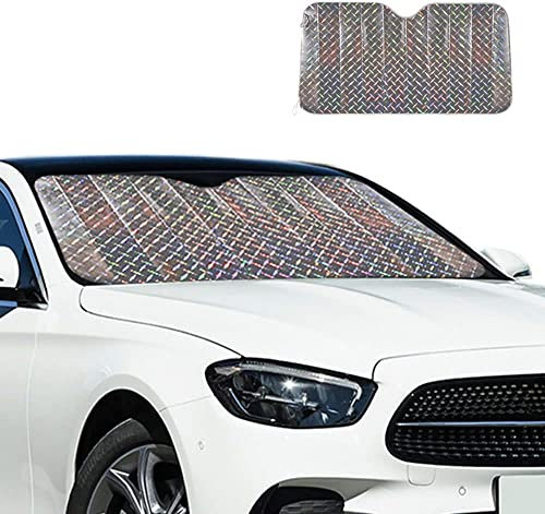 Parasol para Parabrisas de Coche,para Mercedes Benz AMG-GT SL SLC SLK EQA EQB EQC EQE EQS,Protector Solar para Coche Plegable Anti UV Rayos,140x75cm