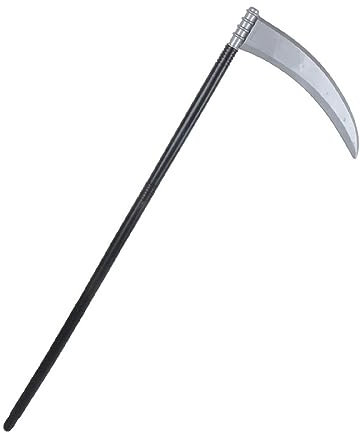 MEISH Grim Reaper Scythe - Death Scythe Props for Halloween Cosplay & Costume