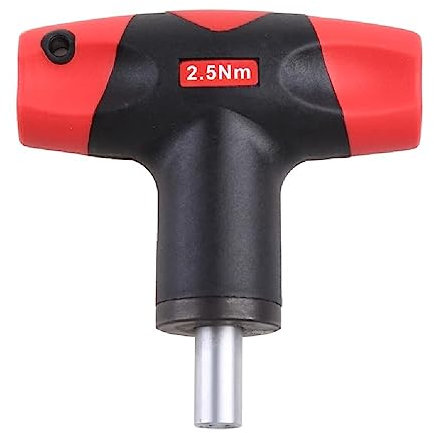 1.8Nm/2.5Nm for T Handle Preset Torque Wrench Safe and Fast Hex Socket Torque Wrench Suitable for 3D Printer Nozzle T-Handle Torque Wrench