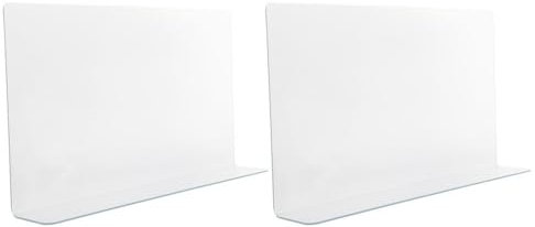 Cabilock 2St Spritzschutz Badewannenabtrennung Badewannenrand Schutzfolie Eckbadewannenschutz aus Acryl Wasserschutz für Waschbecken Duschwasserblocker Duschwassersperre