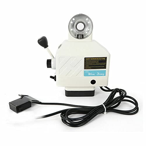Fresadora de eje X, alimentación de fresado, dispositivo de avance, fresadora Bridgeport, fresadora, motor de avance, mesa para fresado de alimentación, fresadora, fresadora, placa de inserción,