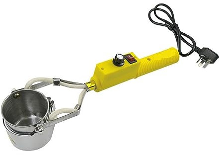 Pot à souder, Four de électrique réglable 300W 400W 500W, têtes de moulage de plaques, outil de soudage au plomb, à l'étain et à l'indium, fours à souder en métal pour le soudage et le bain de brasage