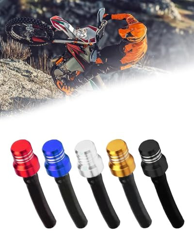 TPZORJX 5 Stück Motorrad Kraftstoff Tankdeckel Ventil Entlüftung Schlauch- Motorrad Kraftstofftank Tankdeckelventil, Tankdeckel Entlüfter Schlauch, Für ATV Dirtbike Pack Rohr Motorrad