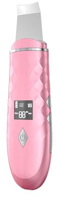 Meichoon raschietto di pulizia del viso ad ultrasuoni per la rimozione dei punti neri profondi strumento di cura del viso esfoliante NL38 rosa