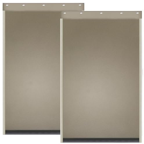 PAC11-11039 Ersatzklappen für Haustiertüren für Hunde und Katzen, Ersatzklappentüren, kompatibel mit Pet Safe Freedom Doggie Türen, große Größe 26,4 x 41,8 cm, 2 Stück