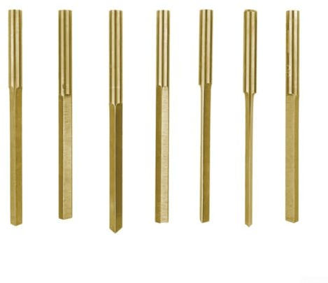 Dreieckiger Gravierer aus Wolframstahl, hocheffizienter Gravurschneider zum Schnitzen von filigranem Schmuck (30°)