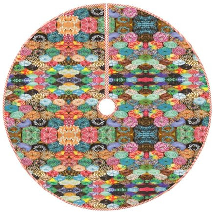 Donuts Weihnachtsbaum Rock, Winter Weihnachtsdekoration Indoor und Outdoor Holiday Party