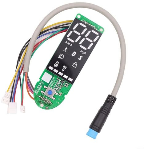 Aprilsunnyzone Pantalla de tablero de instrumentos de scooter eléctrico para Xiaomi para placa de circuito M365/Pro/MI3Pro, placa de circuito de scooter eléctrico impermeable, conveniente de usar