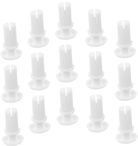 HAWILLOSCH 100pcs Plastic Expansion Buckle Car Door Trim Panel Clips Microwave Door Button Wave Guide Cover Microwave Anchor Screws Microwave Button Repair Kit Drywall Repair Kit White Nylon