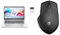 HP Laptop mit 17,3 Zoll FHD Display, Intel Core 3 100U, 8 GB DDR4 RAM, 512 GB SSD, ‎Intel Graphics, Windows 11, QWERTZ Tastatur, Silber 280 Silent Wireless Maus, Schwarz