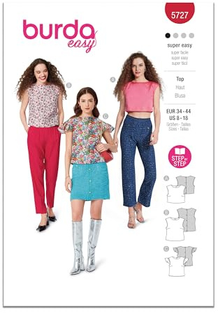 Burda Style Sewing Pattern B5727 Misses' Top