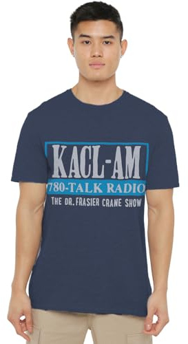 Frasier The Kacl, Am Talk Unisex T Shirt, Navy, Small