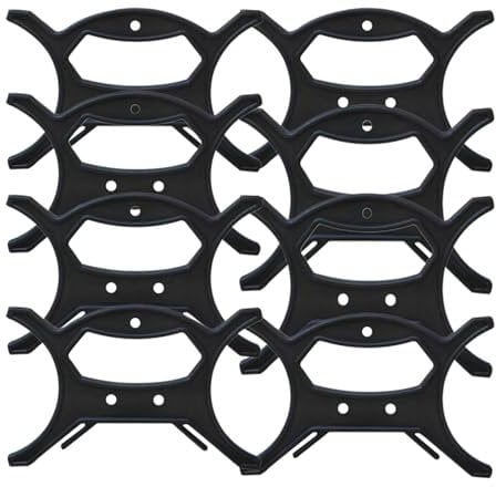 IOIUSKKU 8pcs/Set Christmas Tree Lights Cable Winder Easy Tidy Storage Solution ABS Christmas Tree Light Storage Reel