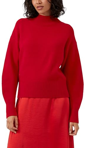 s.Oliver Damen 2171606 Pullover mit Stehkragen