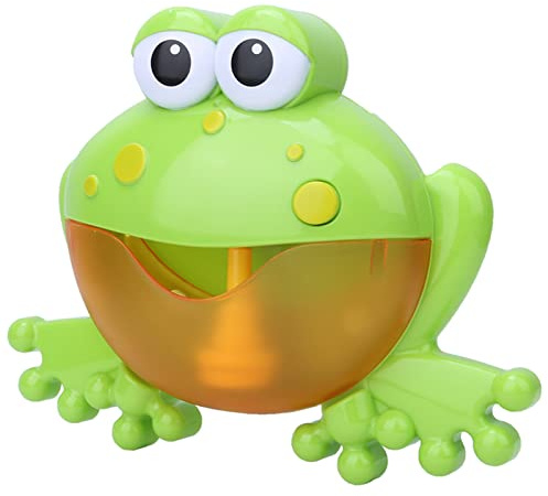 Zerodis Elektrische Frosch Bubble Machine Interaktive Musik für Business Badezimmer