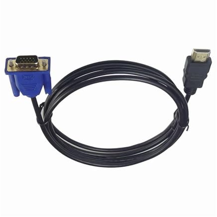 6 Ft 1.8M Length HD Male To VGA Male Cable Male HD15 Adapter Port To VGA/RCA Port Cable For PC TV Display Conversion Line