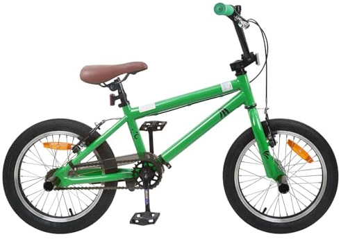vidaXL Vélo BMX pour Enfants Acier d'extérieur d'enfant Jeunes garçon Jeunes