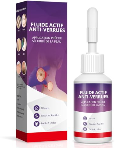 Kit de Acrochordons, Verrue Plantaire - Liquide Anti-Verrues Doux et Rapide, Formule Végétale Exclusive, convient à tous les types de peau, Format Voyage