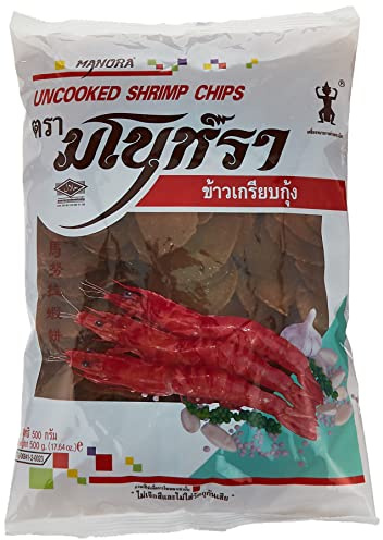 Manora Uncooked Shrimp Chips, 500 g