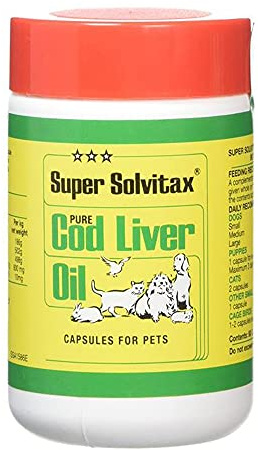 Super Solvitax Cod Liver Oil Capsules x 90 (Bulk Deal of 3 Bottles) 200g - Bulk Deal of 3x