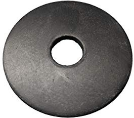 VOX Verschluss 014973211868 Gummi Waschmaschine (6 Stück), 3/8 x 1–1/5,1 cm