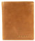 bugatti Volo Geldbeutel Männer Leder Hochformat - Geldbörse Herren Cognac - Portmonaise Portemonnaie Portmonee Brieftasche Wallet Ledergeldbeutel