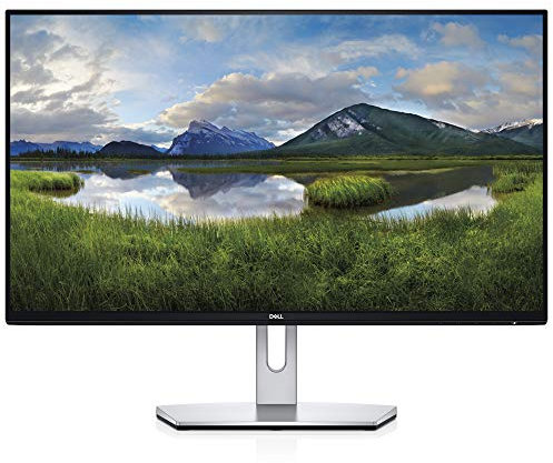 Dell S2719H 68,58 cm (27 Zoll) Monitor (HDMI, LED, 5 Reaktionszeit) silber/schwarz