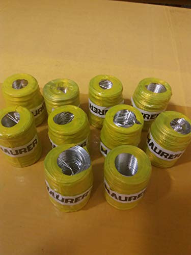 (OFFERTA) 10 pezzi matassine filo di ferro zincato per legature del ferro e fai da te