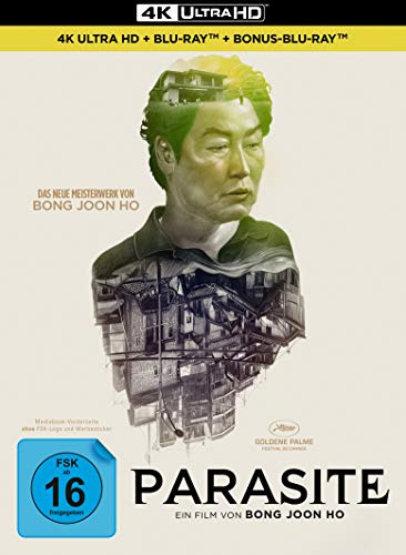 Parasite (Mediabook B, 4K Ultra-HD, Blu-ray, Bonus-Blu-ray)