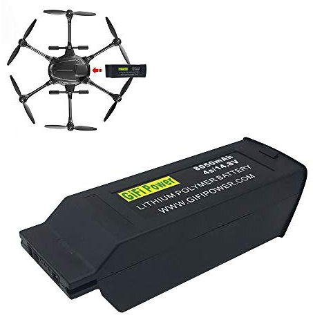 Upgrade-Akku für YUNEEC Typhoon H Drohne, 8050 mAh 4S 14,8 V LiPO Ersatzakku für Typhoon H, Typhoon H+