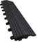 Click-Deck Composite Decking Tiles | Patio, Balcony, Concrete, Hot Tub Deck Tiles | 30x30cm Square Connect Flooring | Easy Installation | Low Maintenance | (8X Straight Edges, Ebony Mosaic)