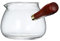 Yardwe Turkish Glass Coffee Pot Transparent Coffee Pot Glass Teapot with Handle for Coffee, Tea, Chocolate, Milk ( 350ml )